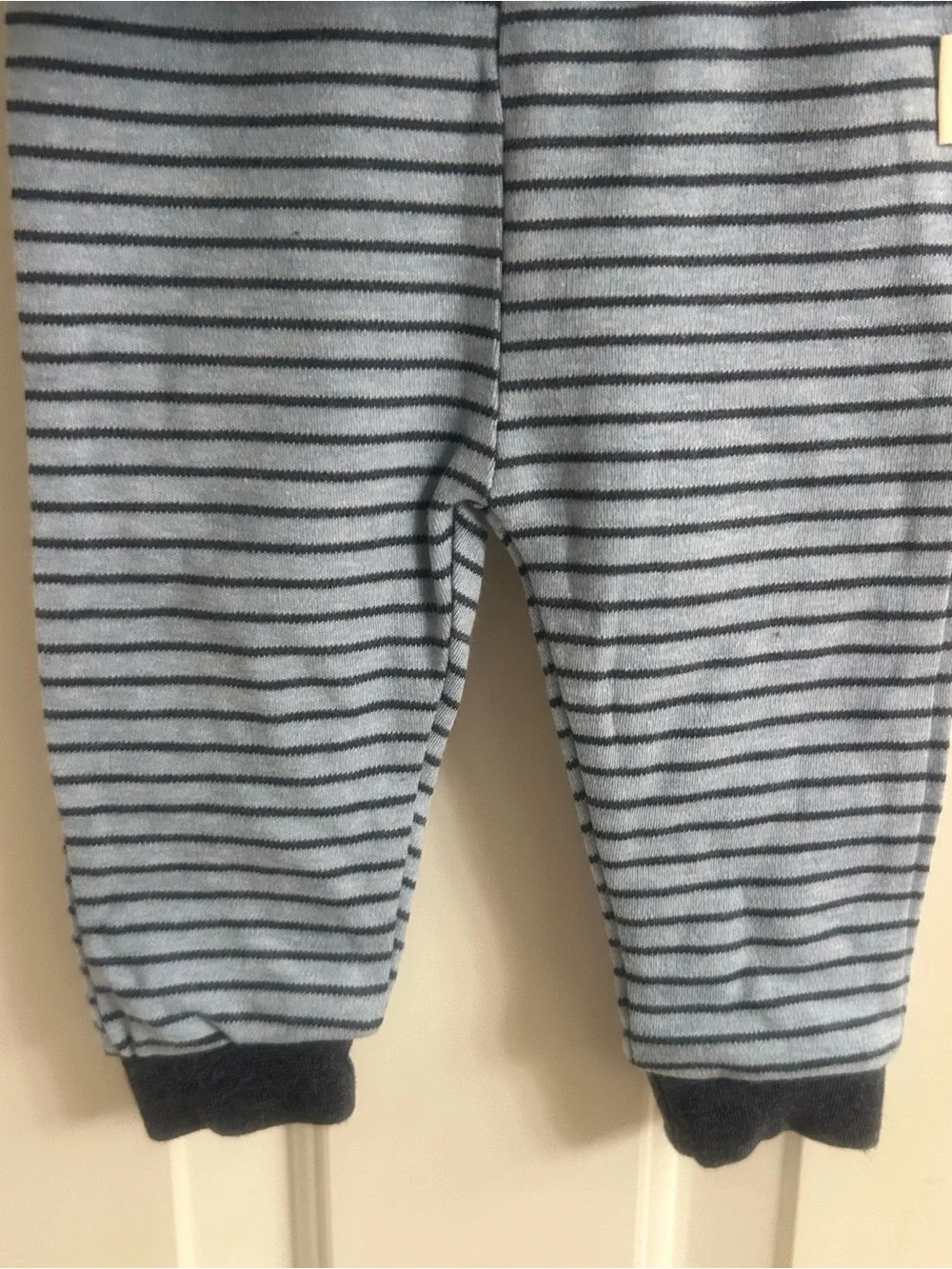 NWT-Rabbit+Bear 2-Piece '100% All Natural Baby' Short-Sleeve Bodysuit & Joggers